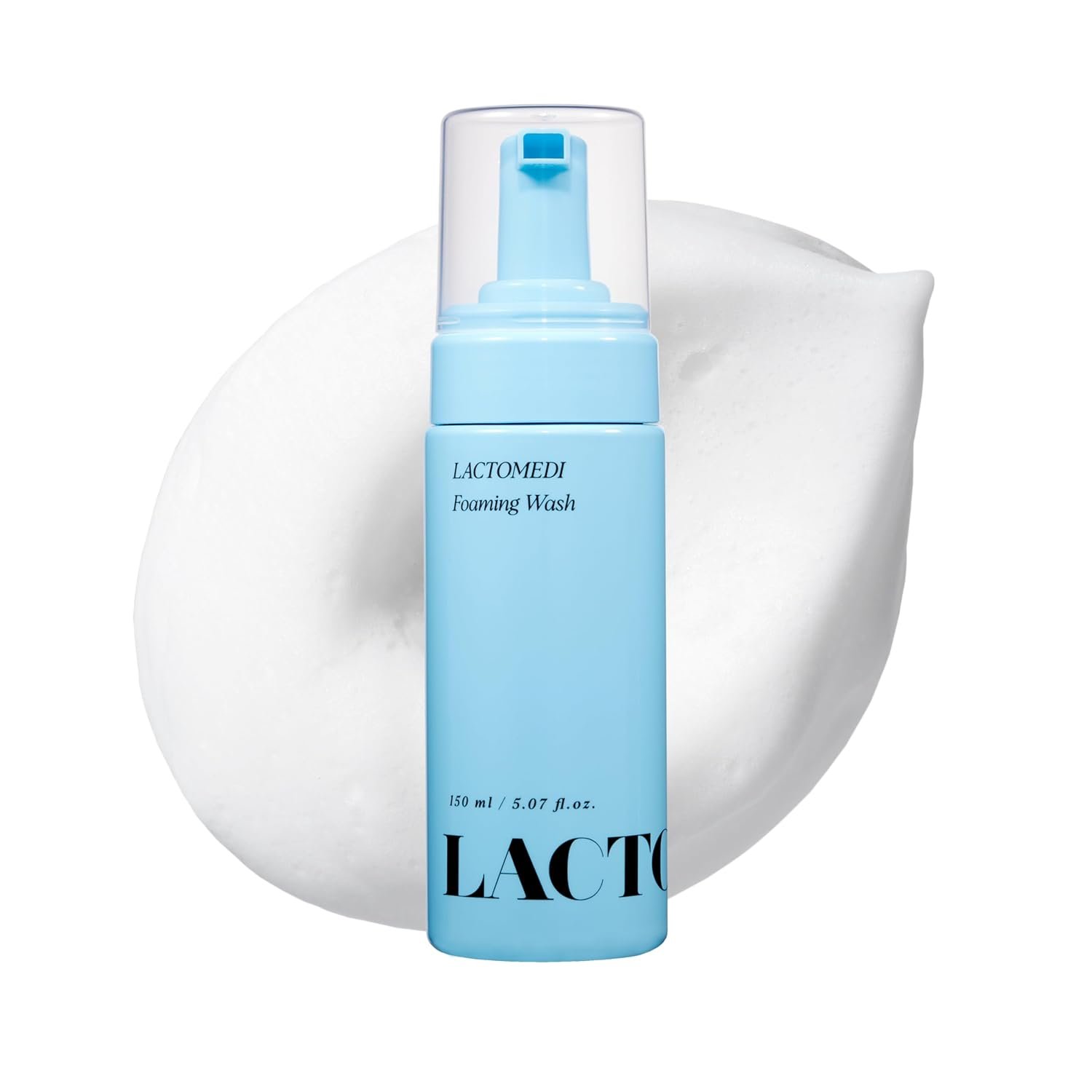 LACTOMEDI Feminine Foaming Wash | Gentle Foam Cleanser for Intimate Hygiene | pH-Balanced Formula for Sensitive Skin | Yeast infection treatment | EWG Green Certification | 5.07 fl oz.