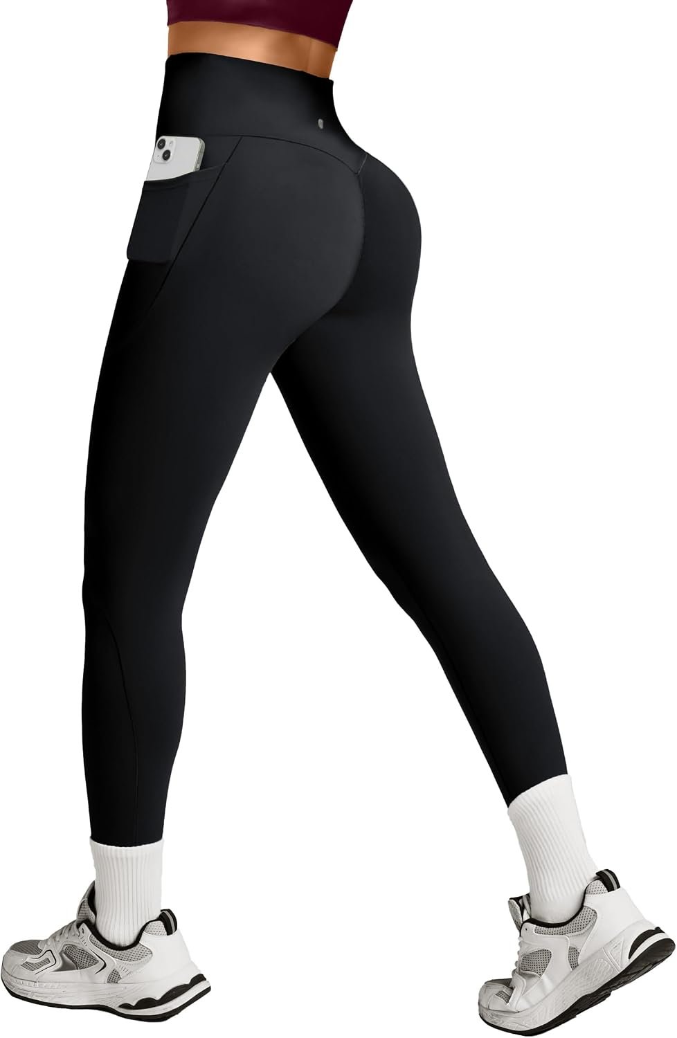 Heathyoga Scrunch Butt Lifting Leggings with Pockets for Women Yoga Pants