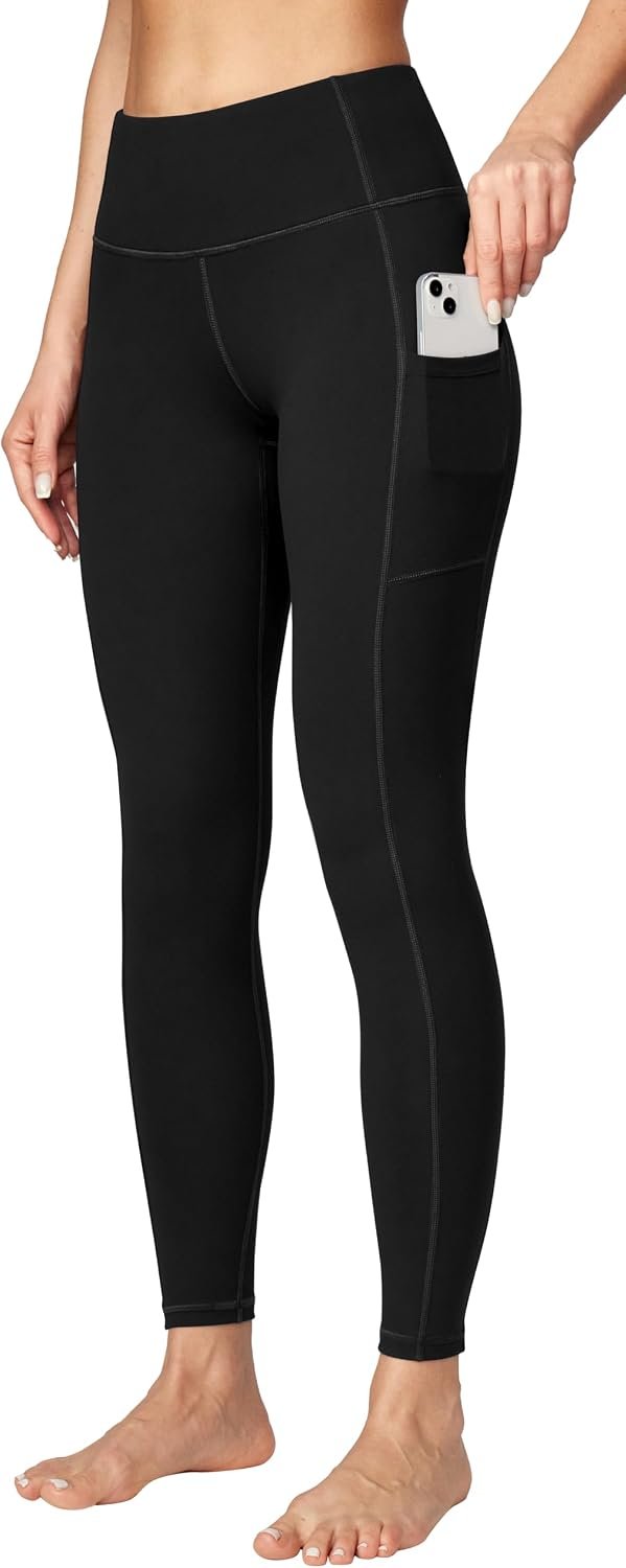 Ewedoos Women’s Yoga Pants with Pockets Compression Leggings for Women Tummy Control Workout Leggings for Wome