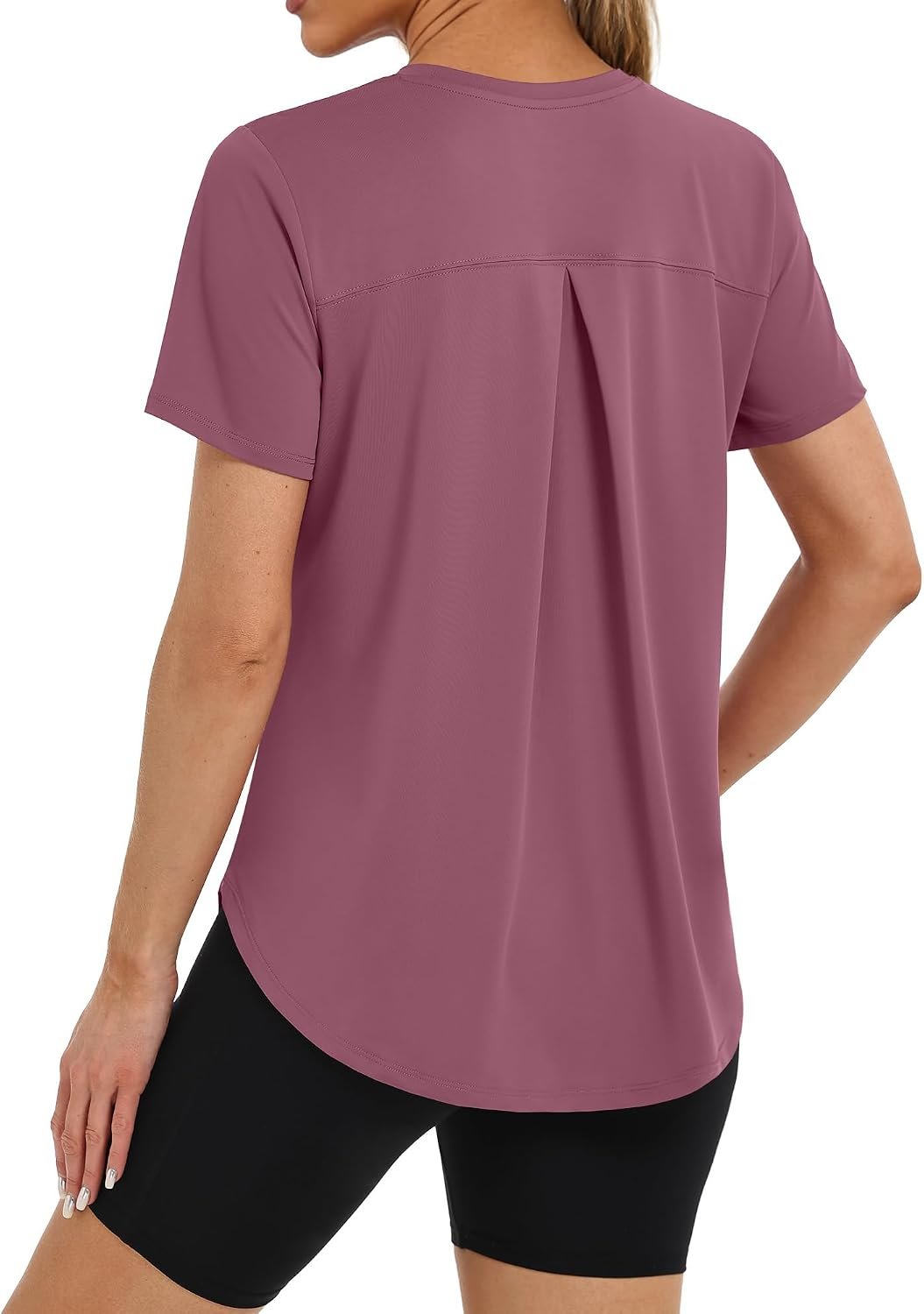 BKRIVE Workout Tops for Women UPF 50+ Quick Dry Shirts (S-3XL)