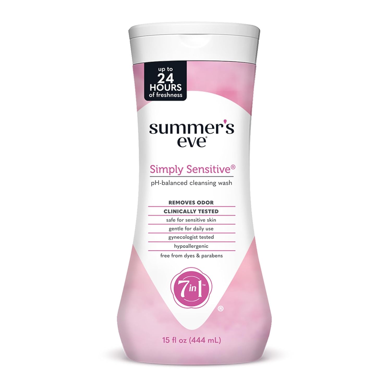 Summer’s Eve All-Over Daily Feminine Wash, Simply Sensitive, 15 Fl Oz