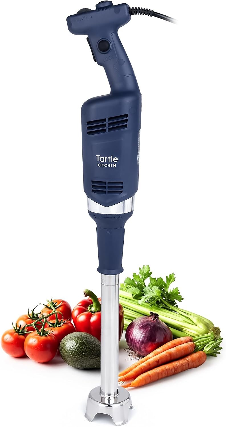 TK Commercial Immersion Blender 600W Heavy Duty for Restaurants Gen2-16″