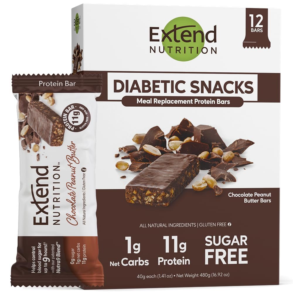 Extend Sugar Free Protein Bars | 11g Protein | Zero Sugar & Keto Friendly