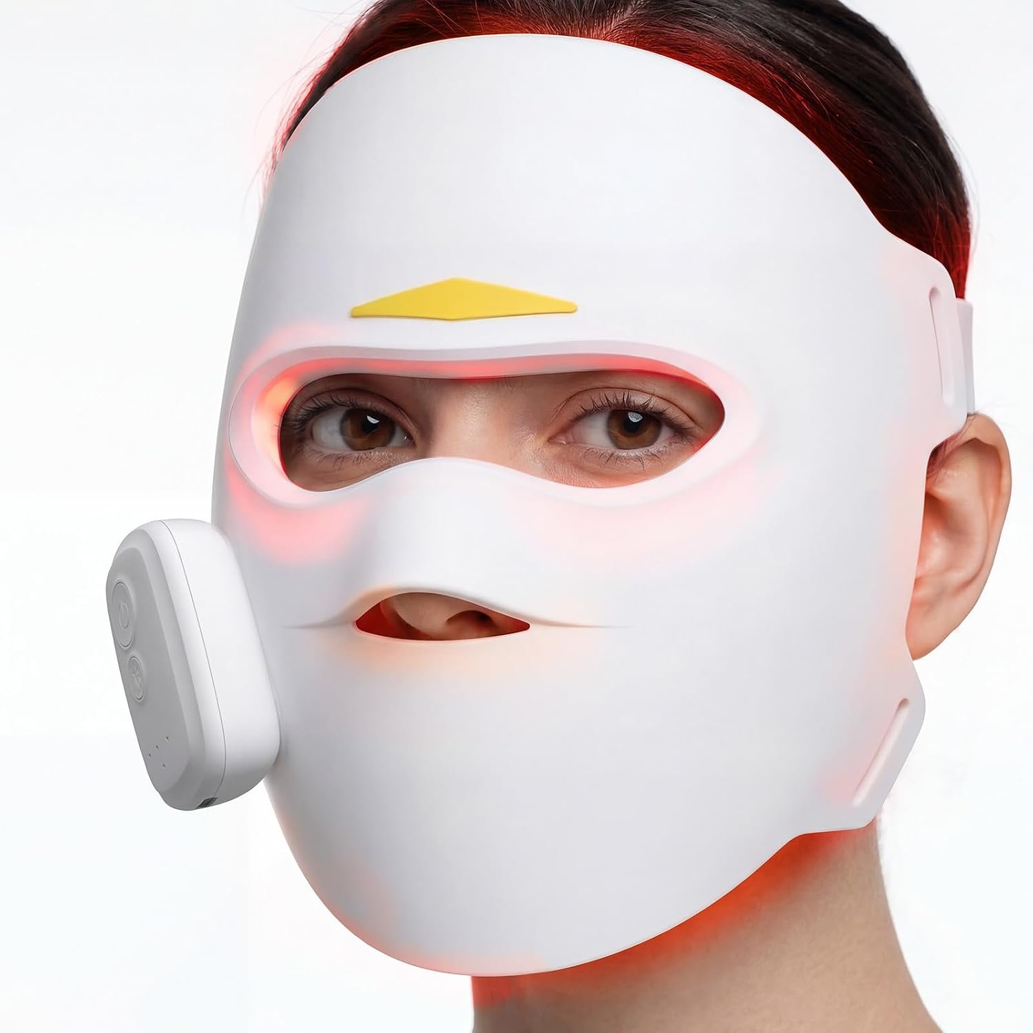 4D Red Light Therapy Mask for Face – 336 LEDs 4 Modes with 850nm NIR