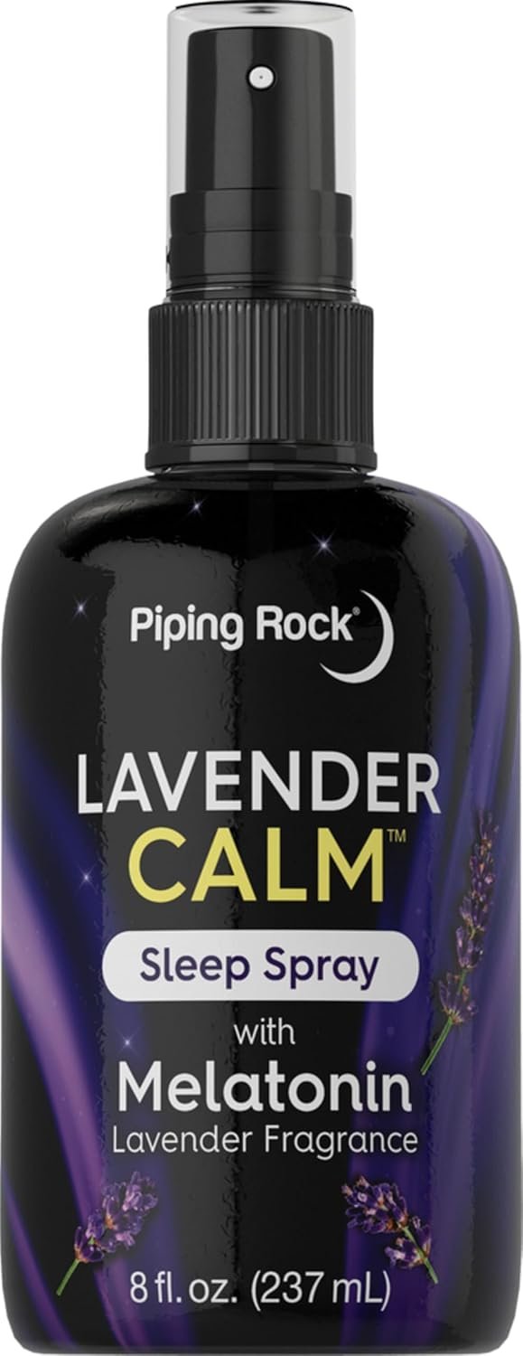 Piping Rock Melatonin Sleep Spray for Adults | 8 fl oz