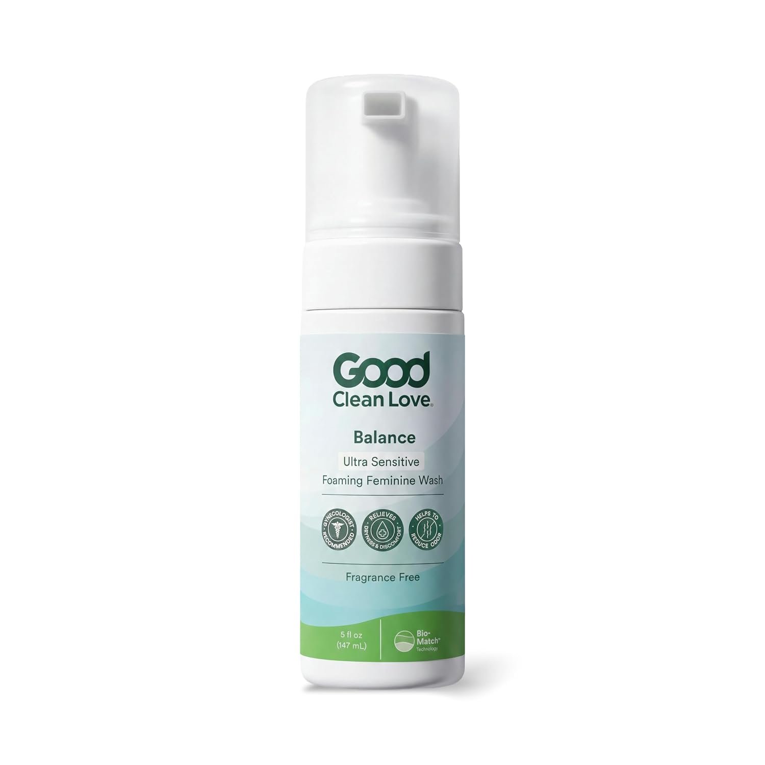Good Clean Love Ultra Sensitive Foaming Feminine Wash, 5 Oz (1-Pack)