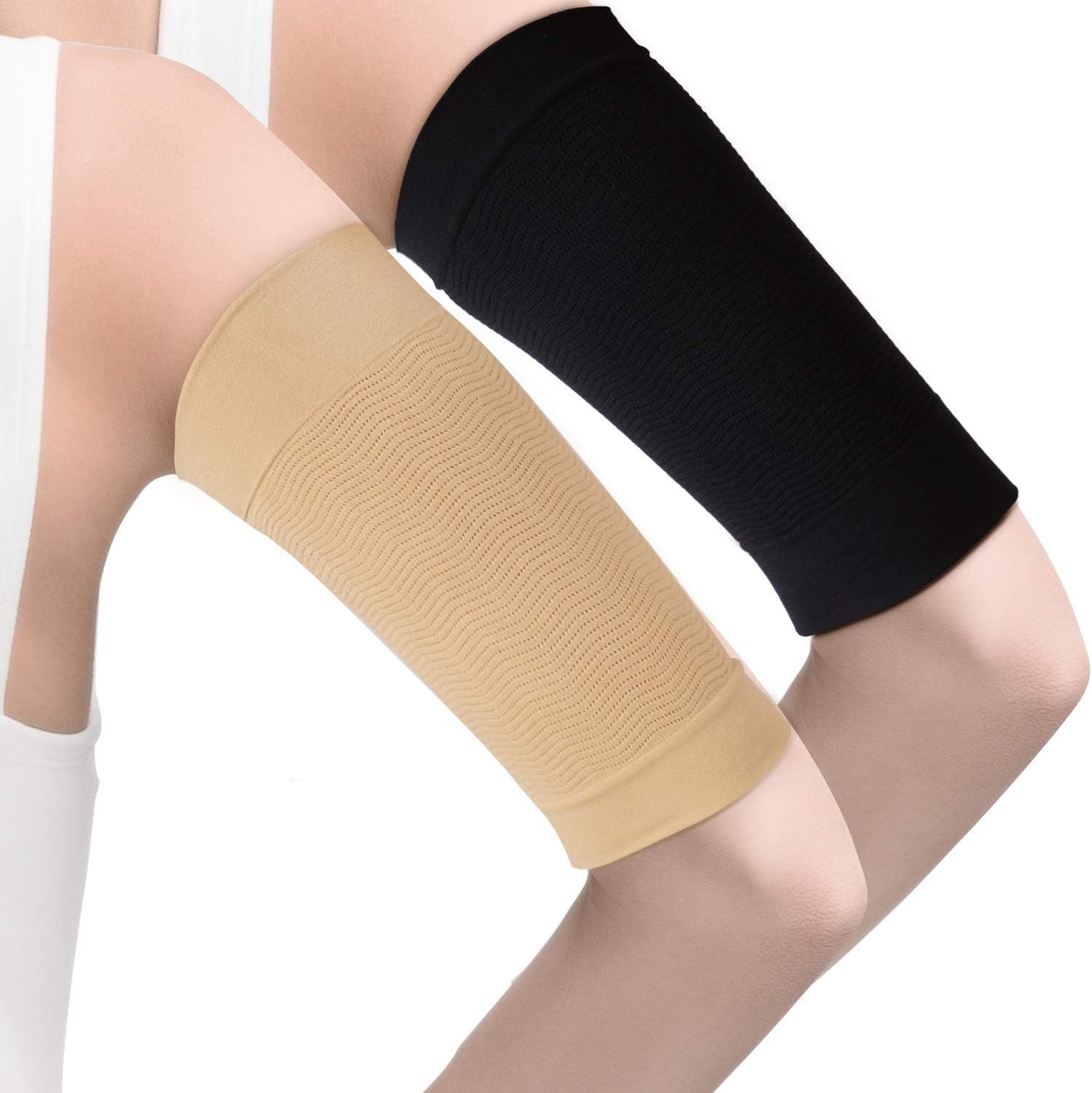 WILLBOND 4 Pairs Arm Shaper Sleeves Flabby Arms Compression Tattoo Cover up