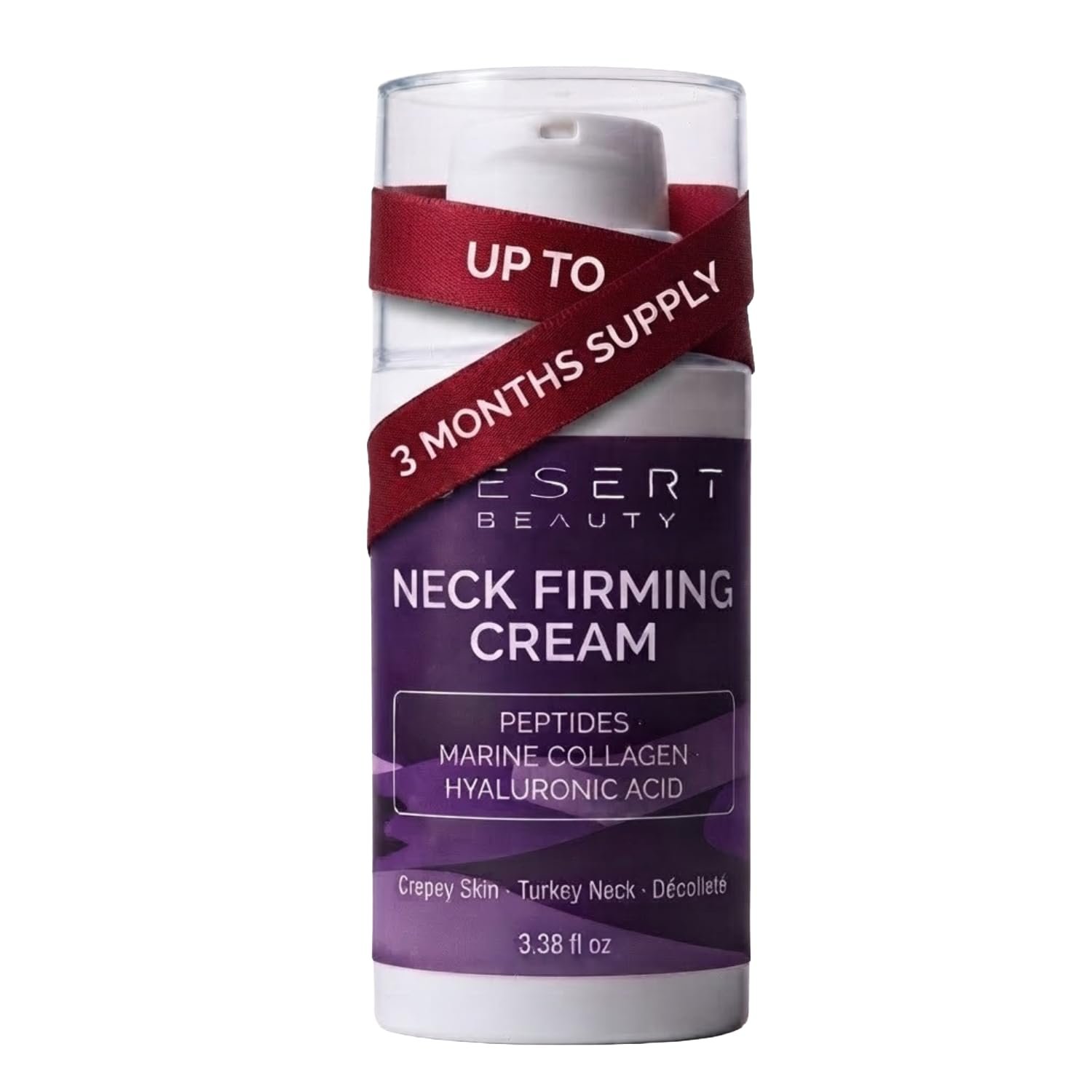 Neck Firming Cream – Peptides, Retinol-Free, 3.38 oz