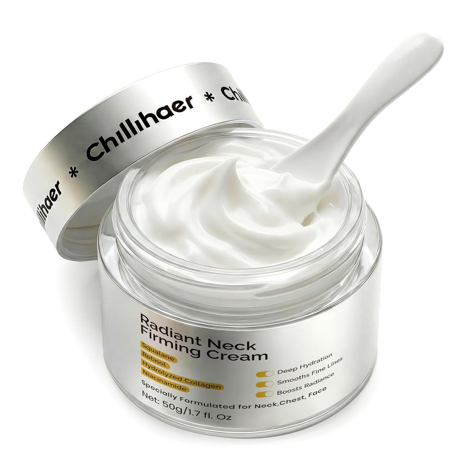 8-in-1 Gentle Neck Firming Cream with Triple Collagen & Retinol