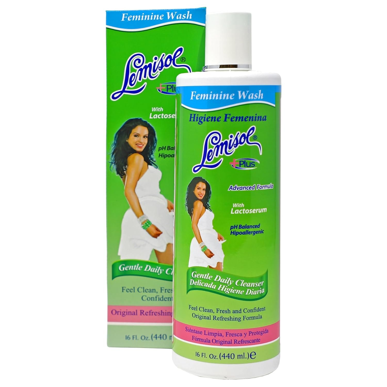 Lemisol Plus Feminine Wash, Original Formula, 16 Fl Oz
