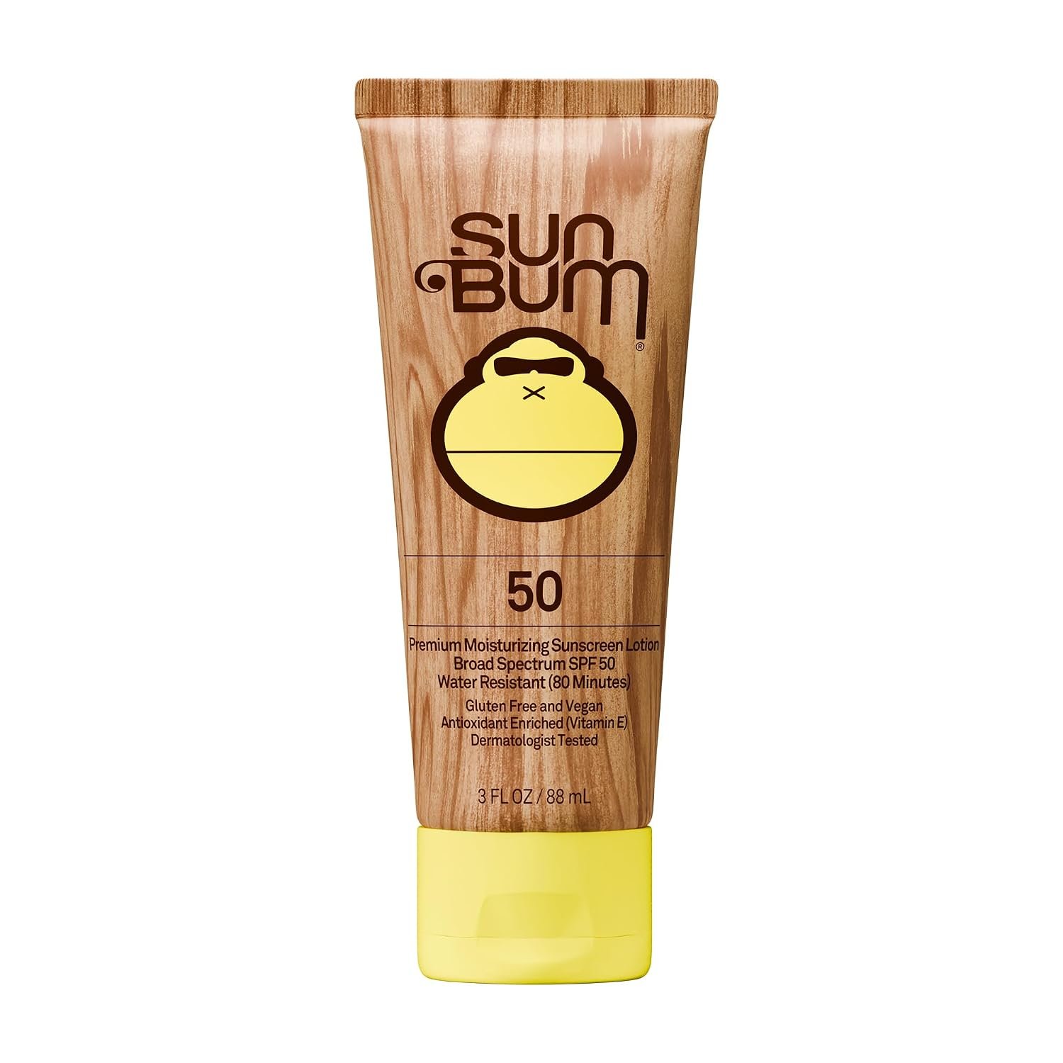 Sun Bum Original SPF 50 Sunscreen Body Lotion – Travel Size, 3 oz