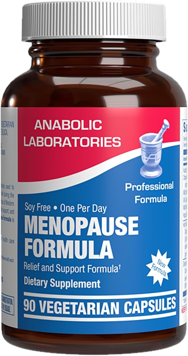 Phytoestrogen Menopause Supplement for Women – Clinical Formula with Dong Quai Vitex & Black Cohosh for Menopause Hot Flashes Night Sweats Mood Support & More – One Capsule Daily – 1 Month Supply