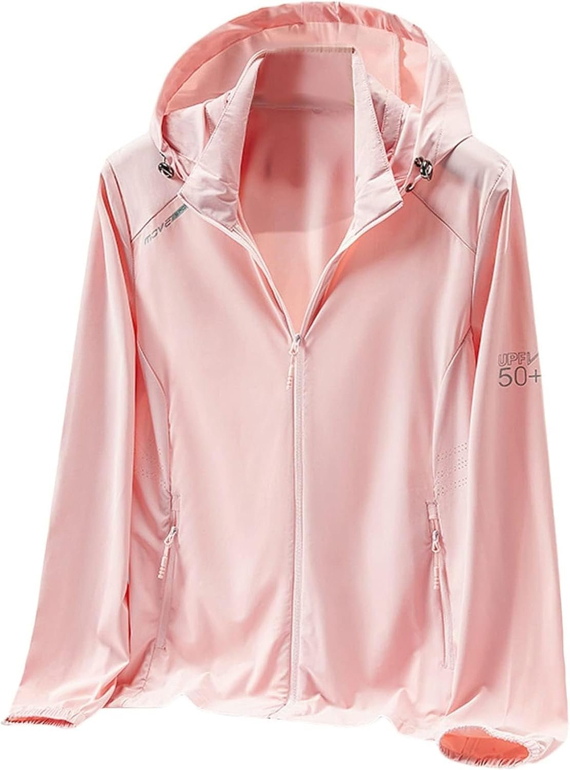 Cromoncent Women’s UPF 50+ Sun Protection Running Jacket Hooded