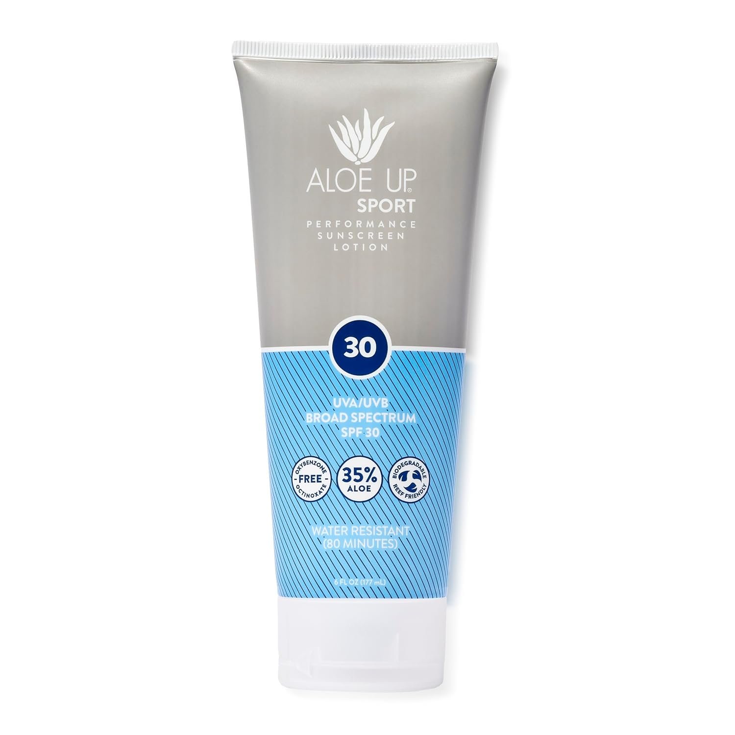 Aloe Up Sport Sunscreen Lotion SPF 30, Water Resistant