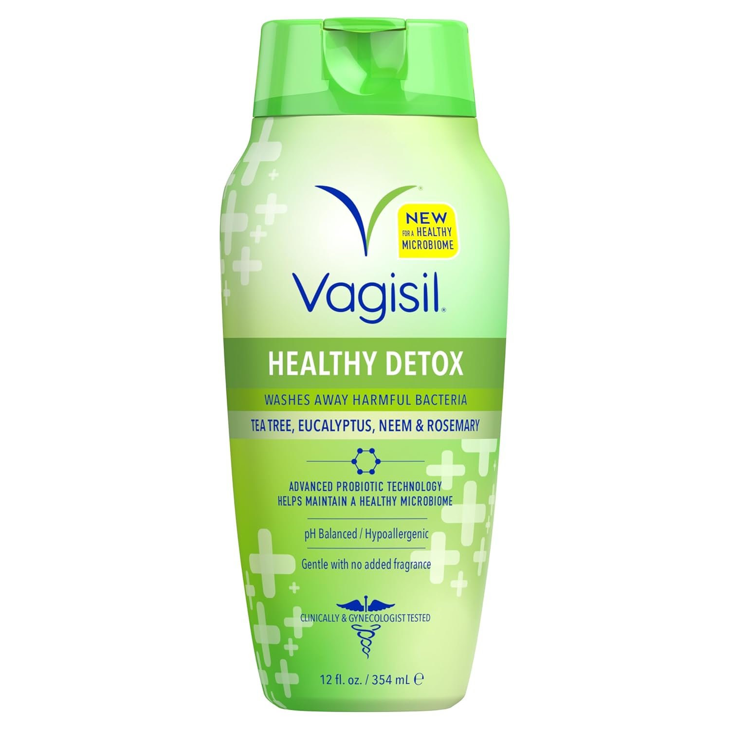 Vagisil Healthy Detox pH Balance Feminine Wash, 12 Fl Oz (3 Pack)