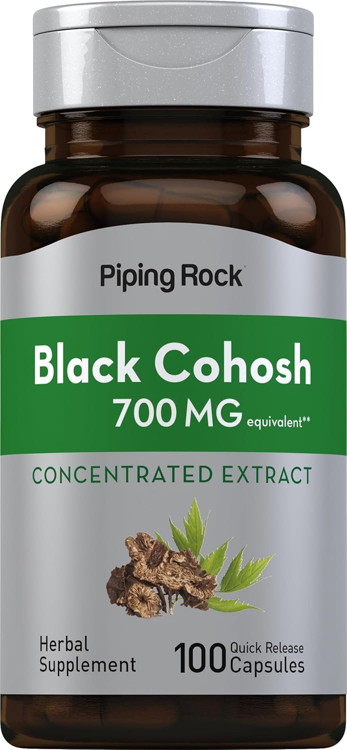 Piping Rock Black Cohosh Root Extract | 100 Capsules