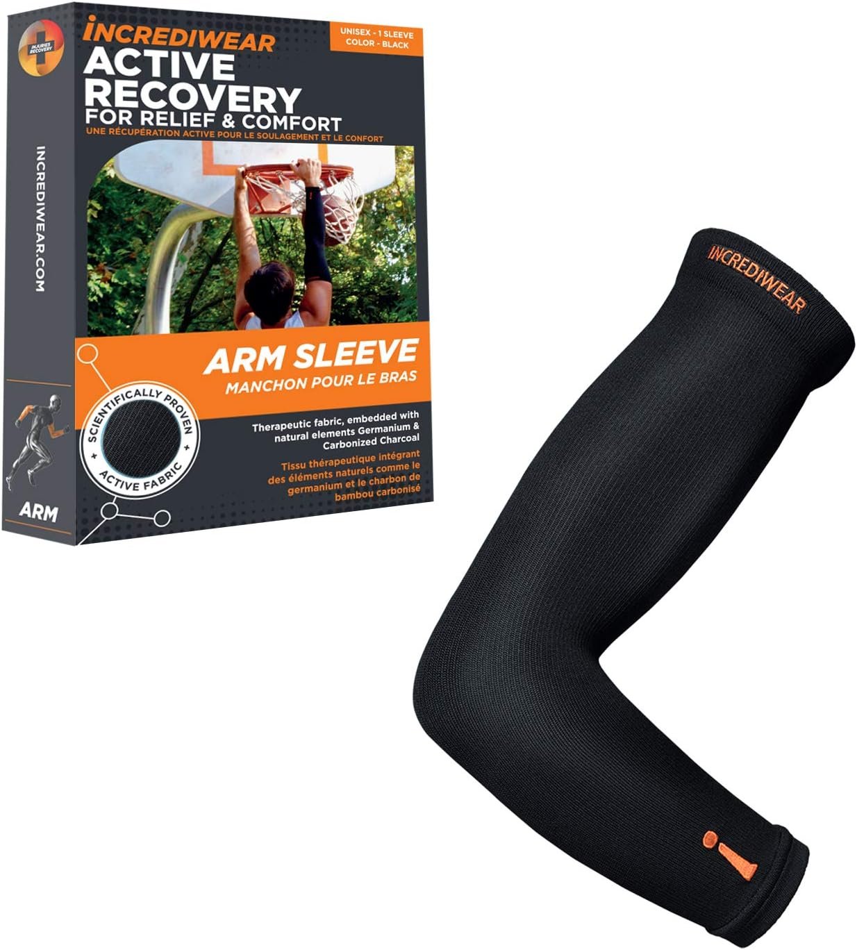 Incrediwear Arm Sleeve – Infrared Arm Sleeves for Men & Women, Arm Support