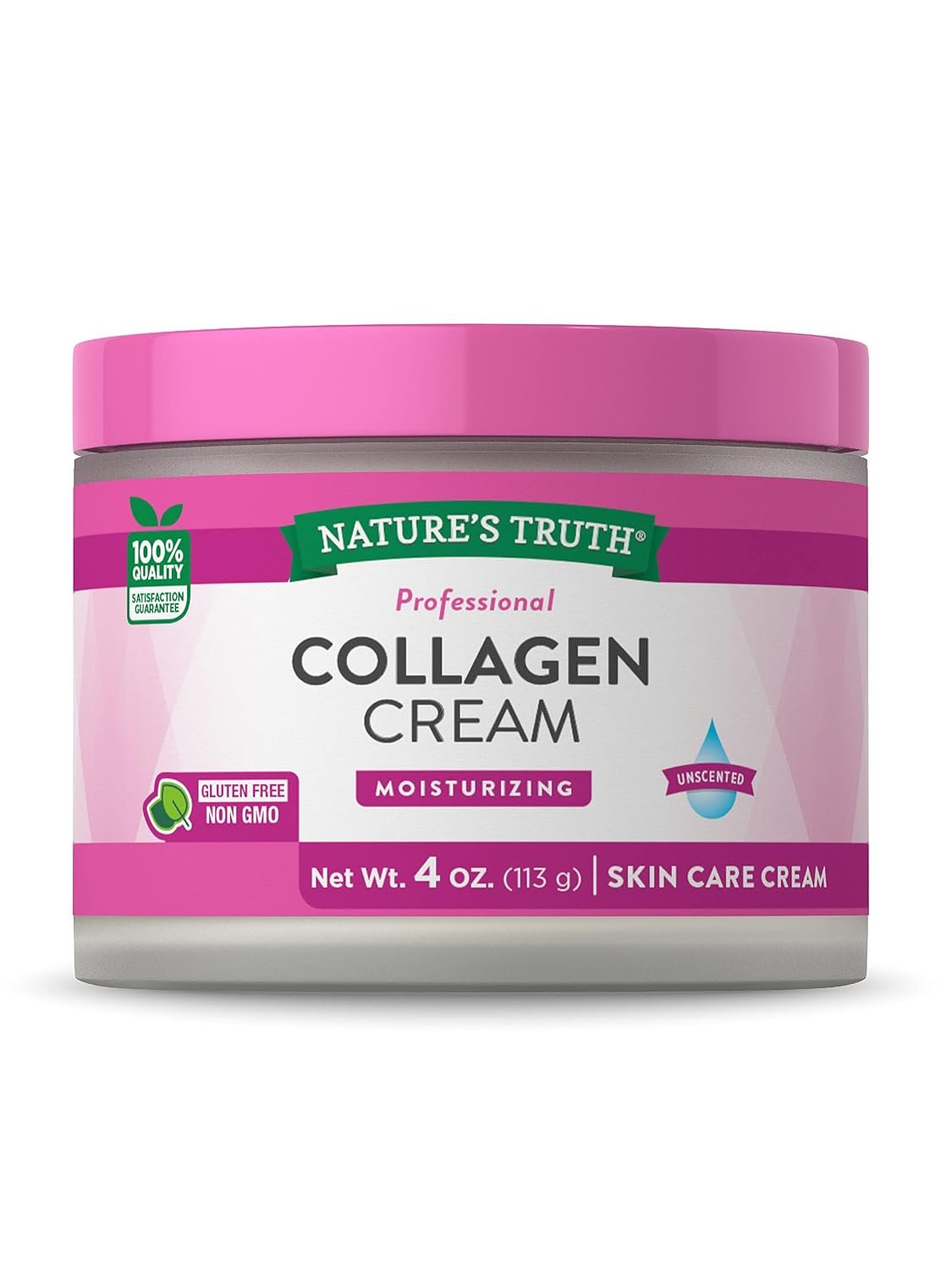 Nature’s Truth Nourishing Collagen Cream | 4 oz | Professional Strength