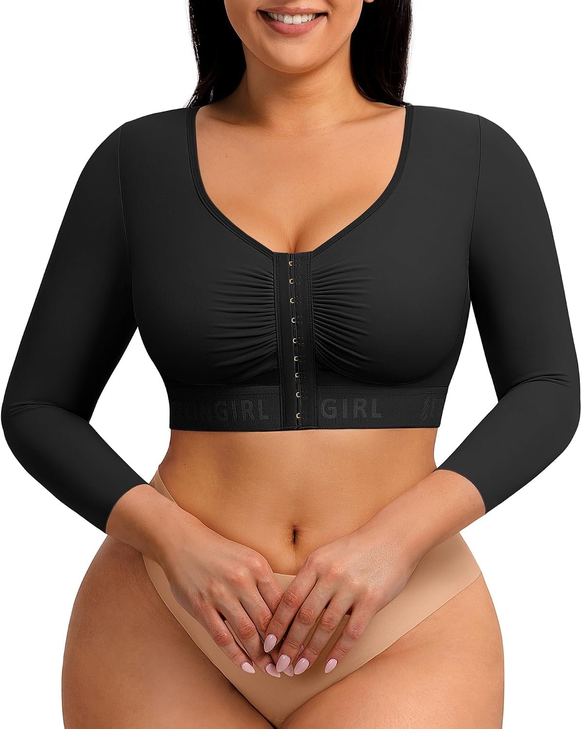 FeelinGirl Arm Compression Sleeve Women Post Arm Lipo Shaper