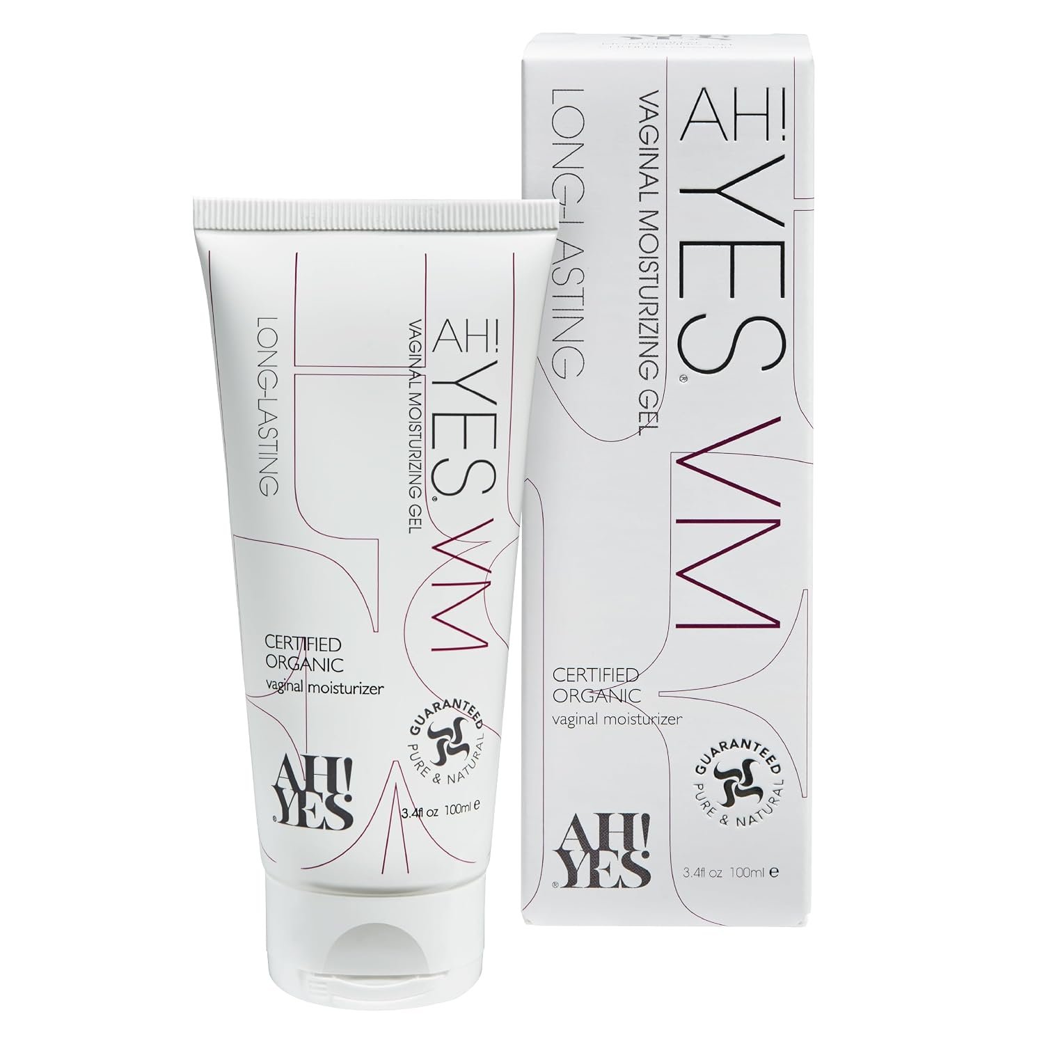 YES AH VM Long-Lasting Vaginal Moisturizer for Vaginal Dryness (3.4fl oz)
