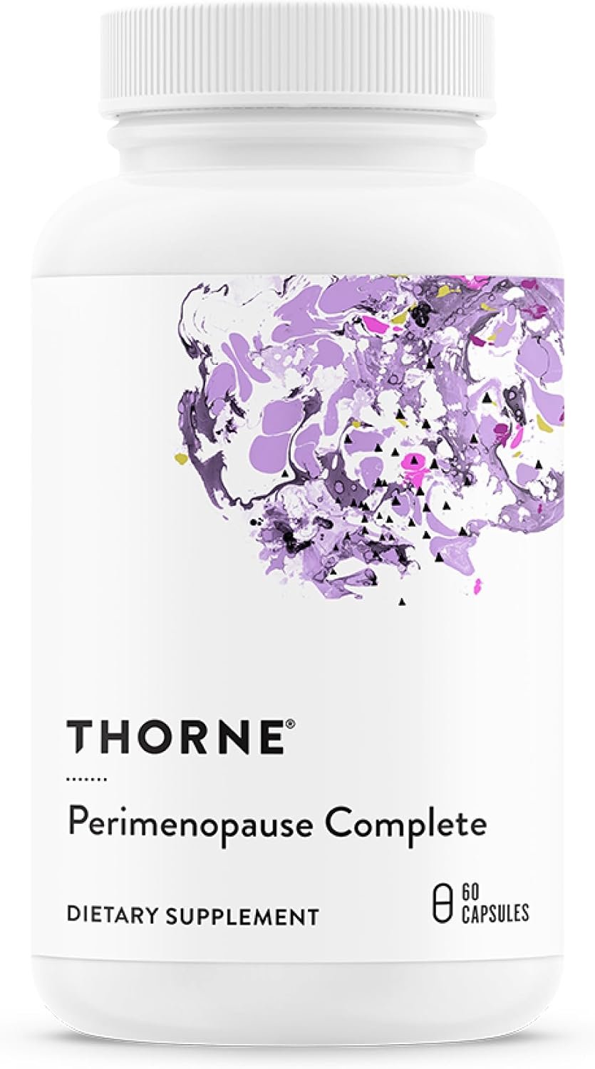 THORNE Perimenopause Complete, EstroG-100, Hops & Active B6, 60 Capsules