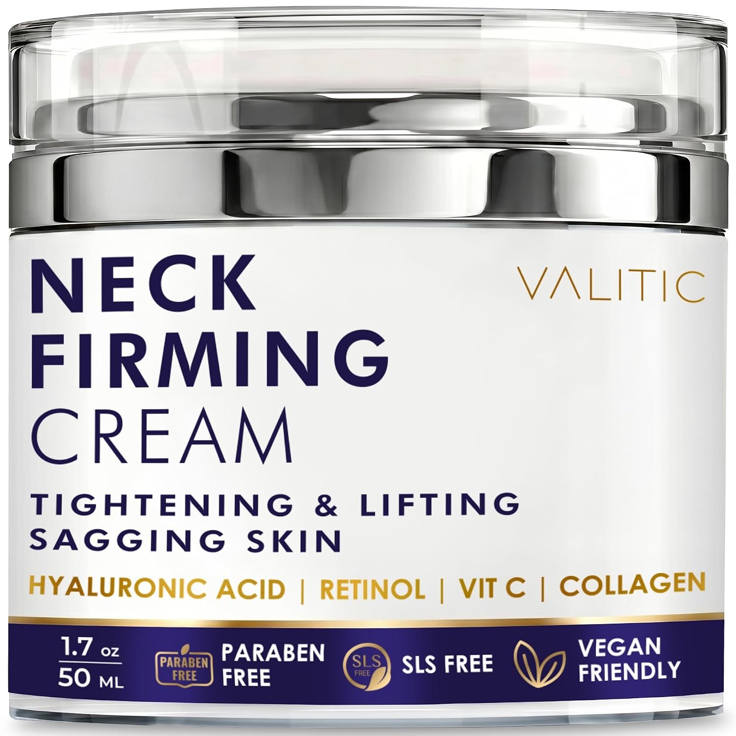 VALITIC Anti-Aging Neck and Chest Firming Cream for Tightening and Firming