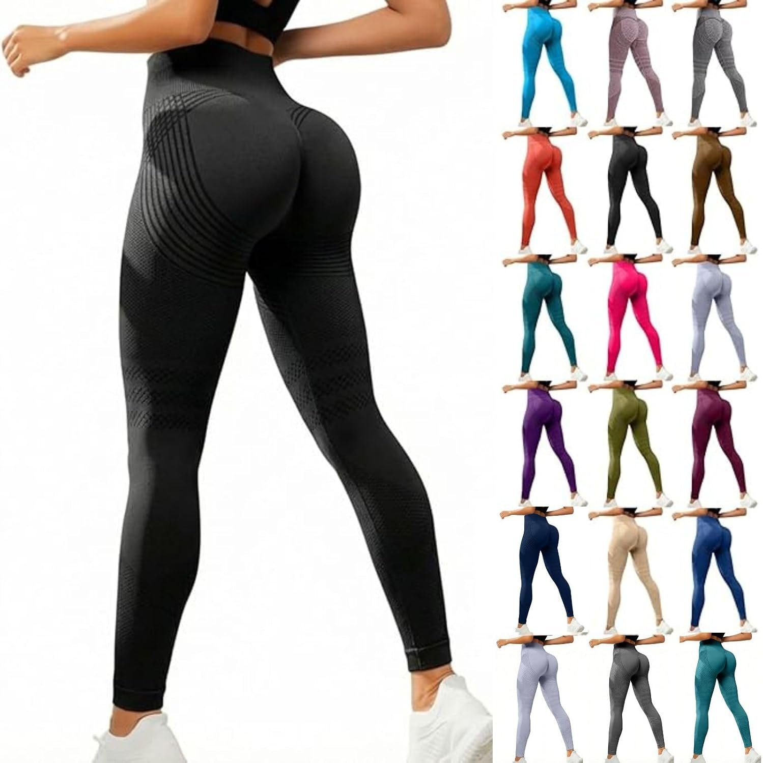 3D Anti Cellulite Compression Butt Lifting Leggings for Women