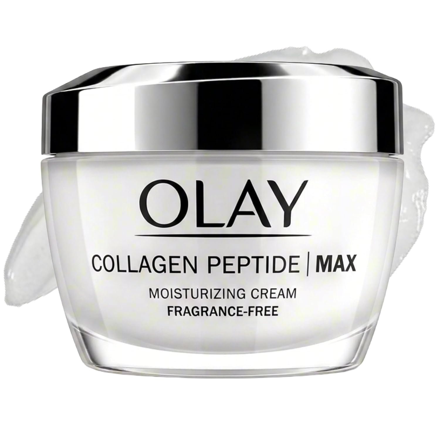 Olay Collagen Peptide Face Moisturizer, Firming Cream for Women, Fragrance-Free, Non-Greasy – Hydrating, Anti-Aging, Anti-Wrinkle, Smoothing of Fine Lines, Tightening Skin Care – Niacinamide, 1.7 Oz