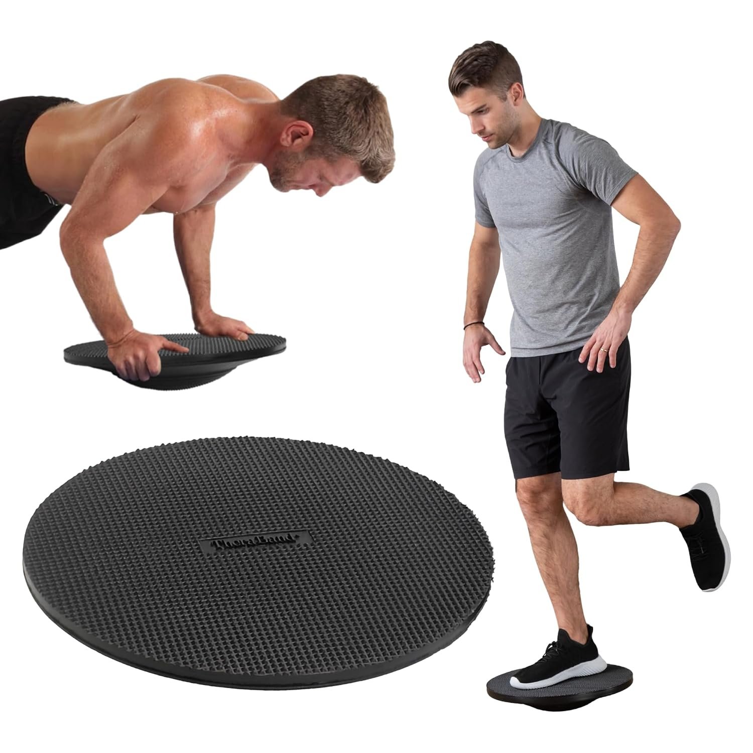 THERABAND Wobble Board, Round Balance Trainer, Core Strength, Non-Slip