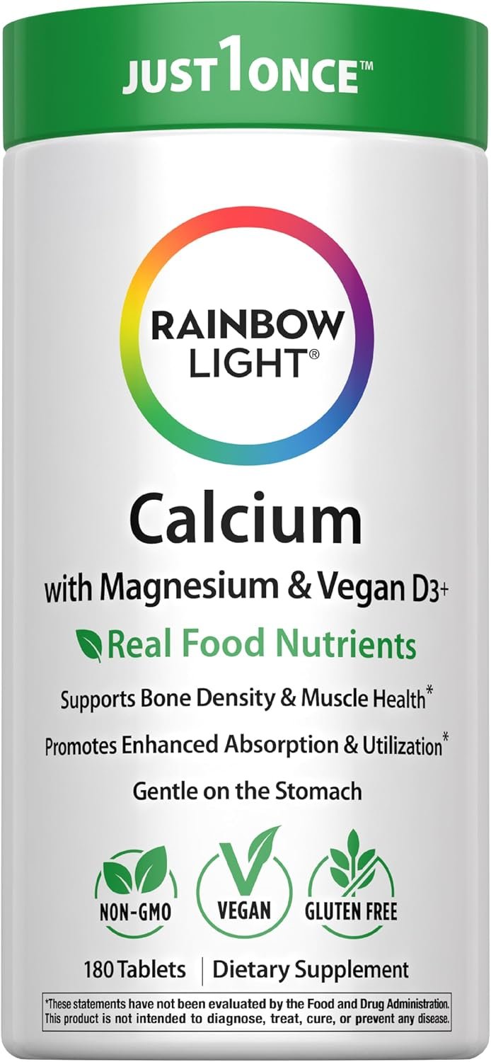 Rainbow Light Calcium Complex with Magnesium & Vitamin D3 + | 180 Tablets