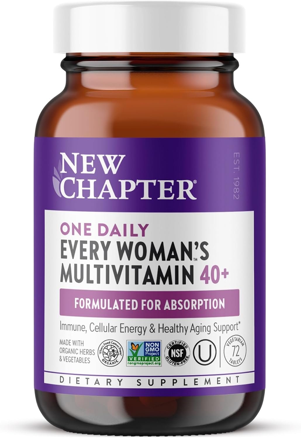 New Chapter Every Woman’s One Daily 40+ Multivitamin, 72 Tablets