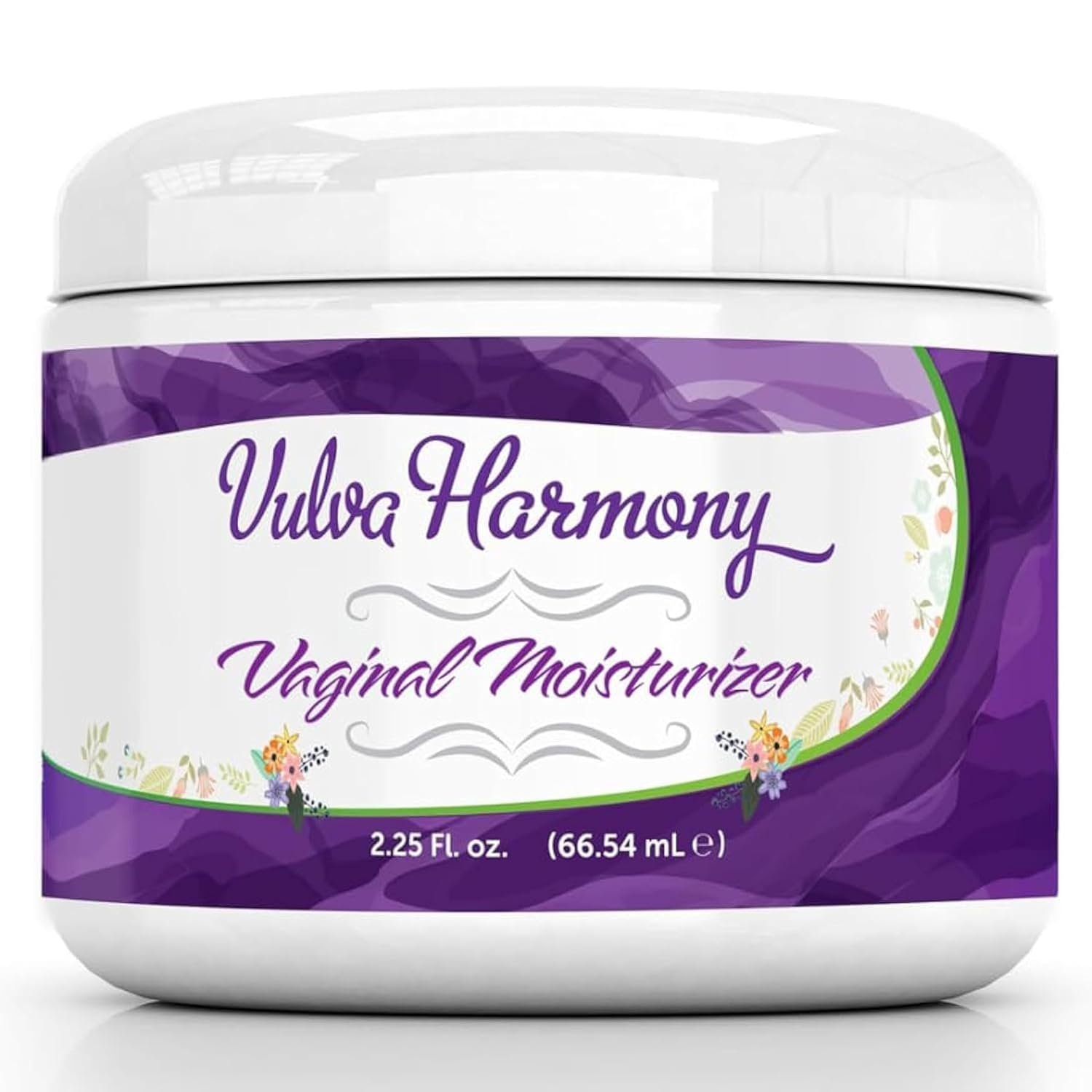 Vulva Harmony Vaginal Moisturizer Cream – Vulva Balm, No Estrogen, 2.25 Oz
