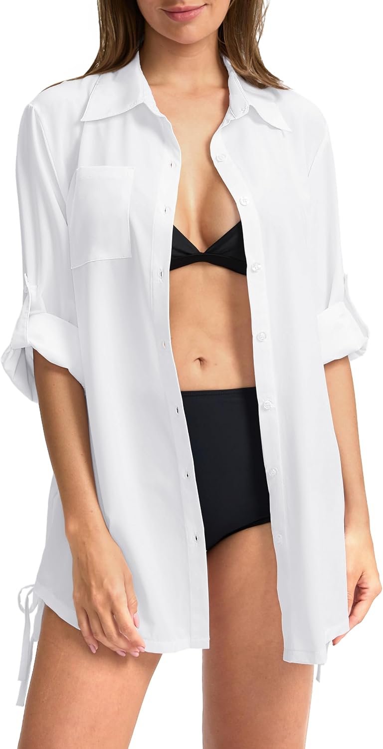 Women’s UPF 50+ Long Sleeve UV Sun Protection Shirts