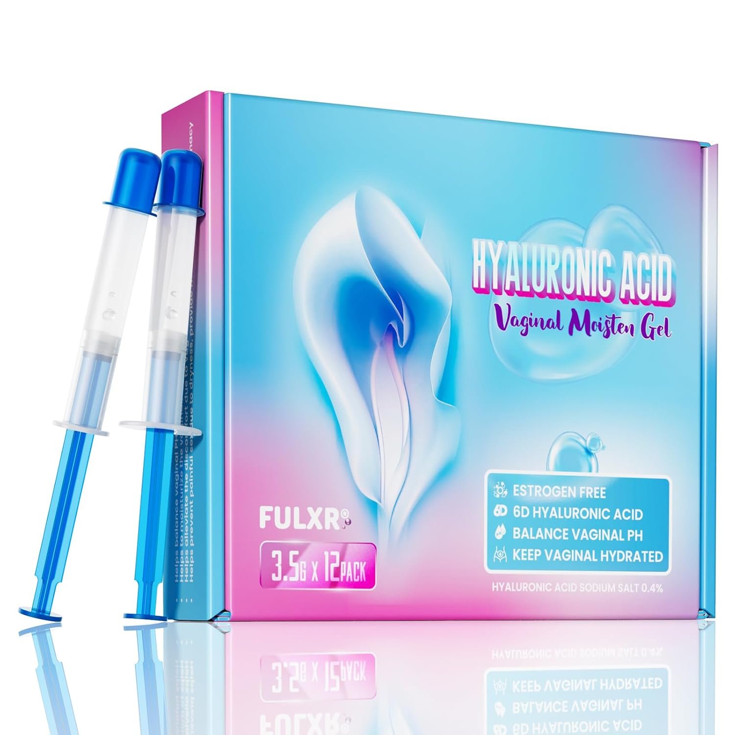 Estrogen-Free Non-Hormonal Vaginal Moisturizer Gel