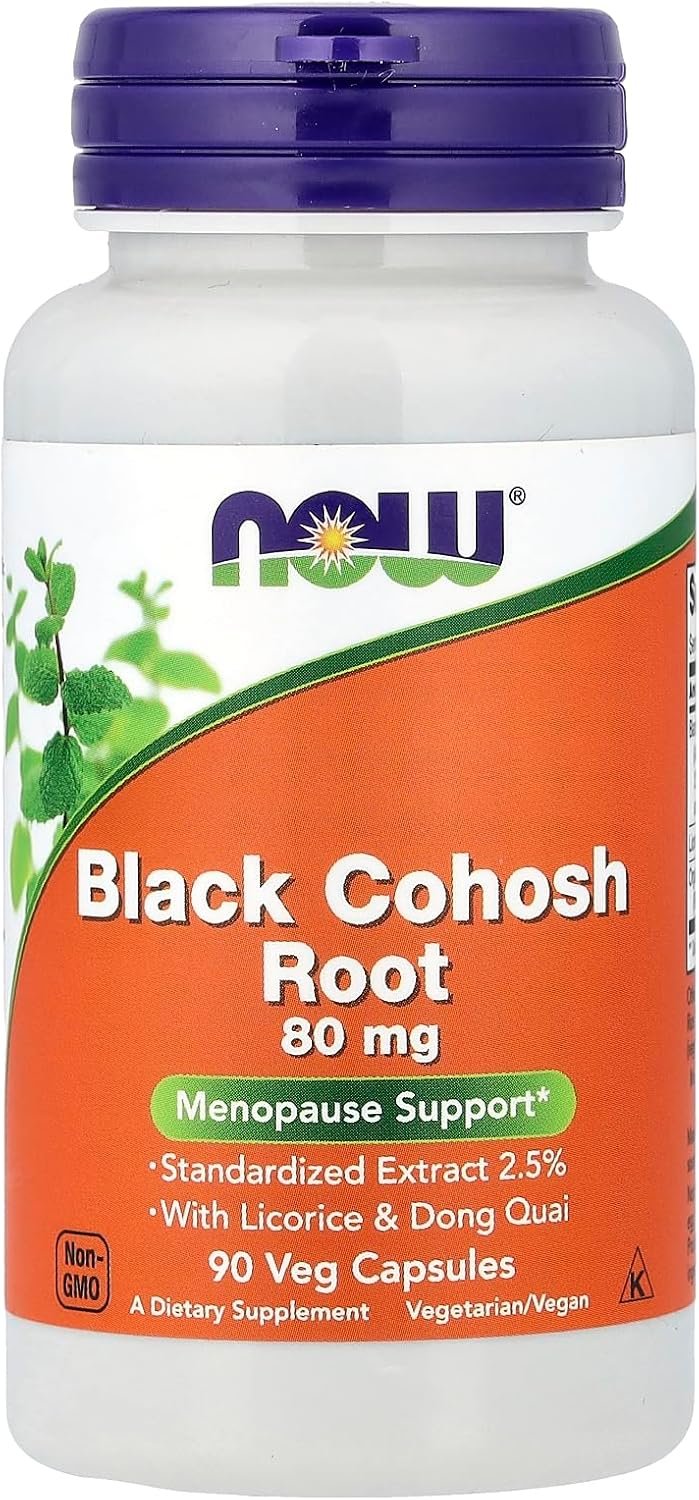 NOW Foods Black Cohosh 80 mg