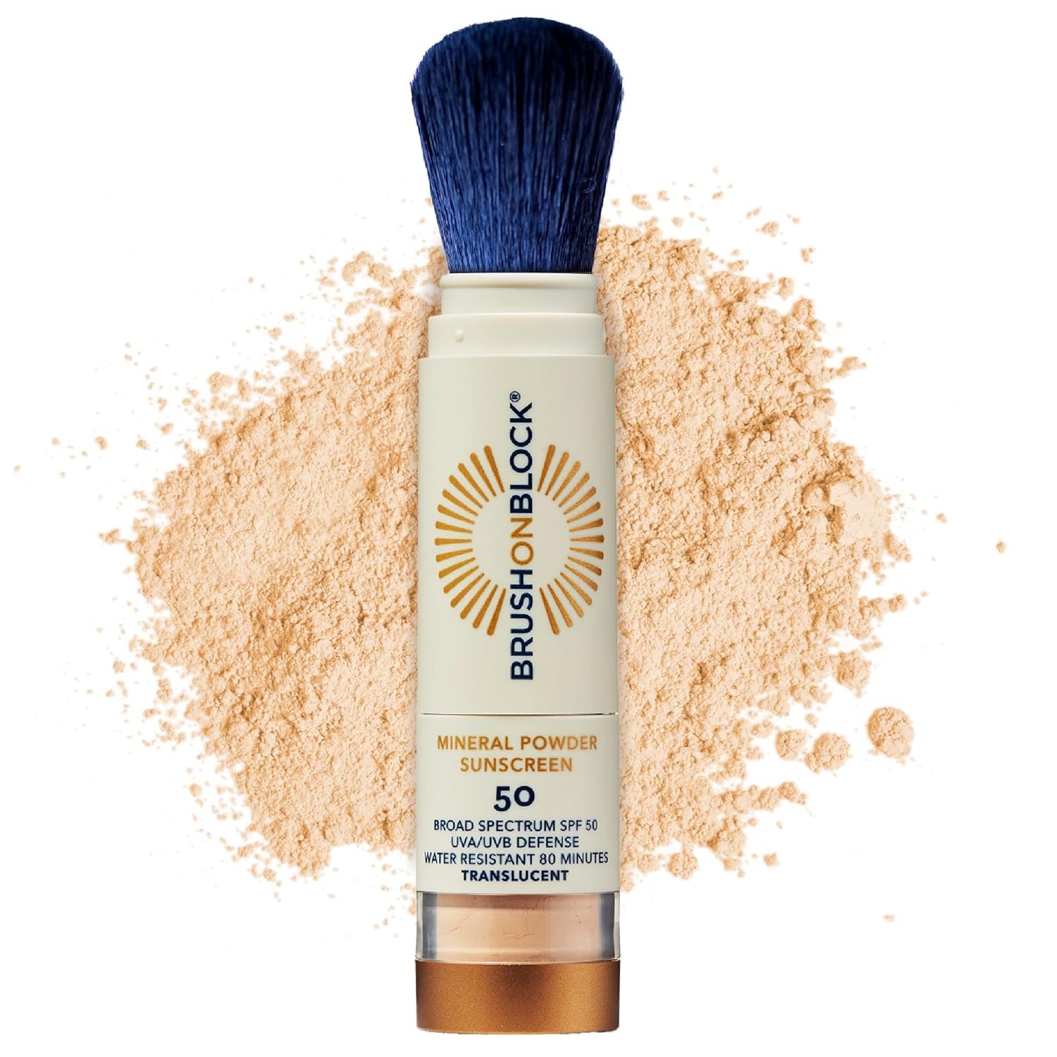 Brush On Block SPF 50 Mineral Powder Sunscreen – Translucent
