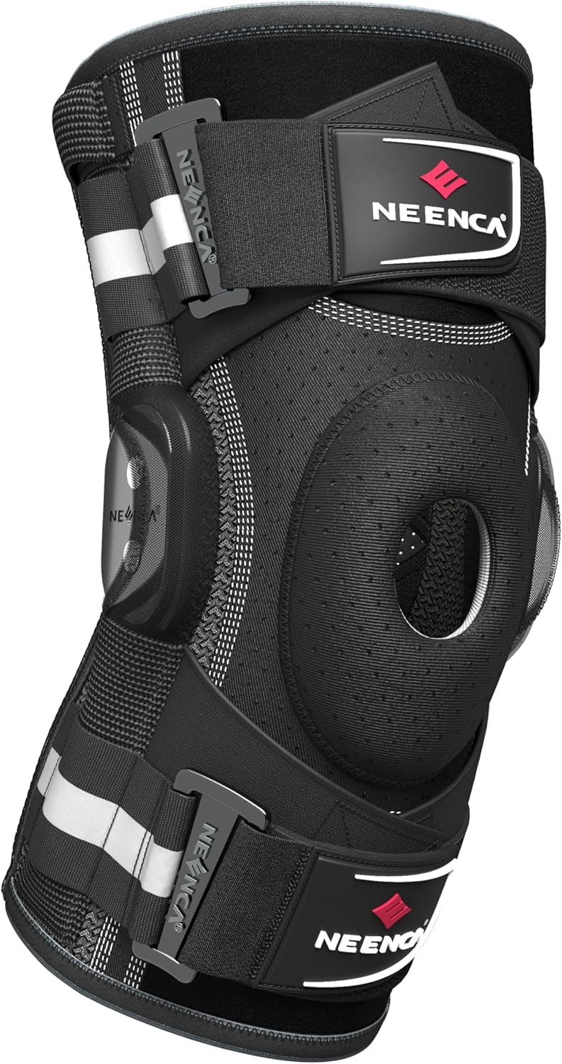 NEENCA Professional Knee Brace, Hinged Knee Support for Women & Men Relief